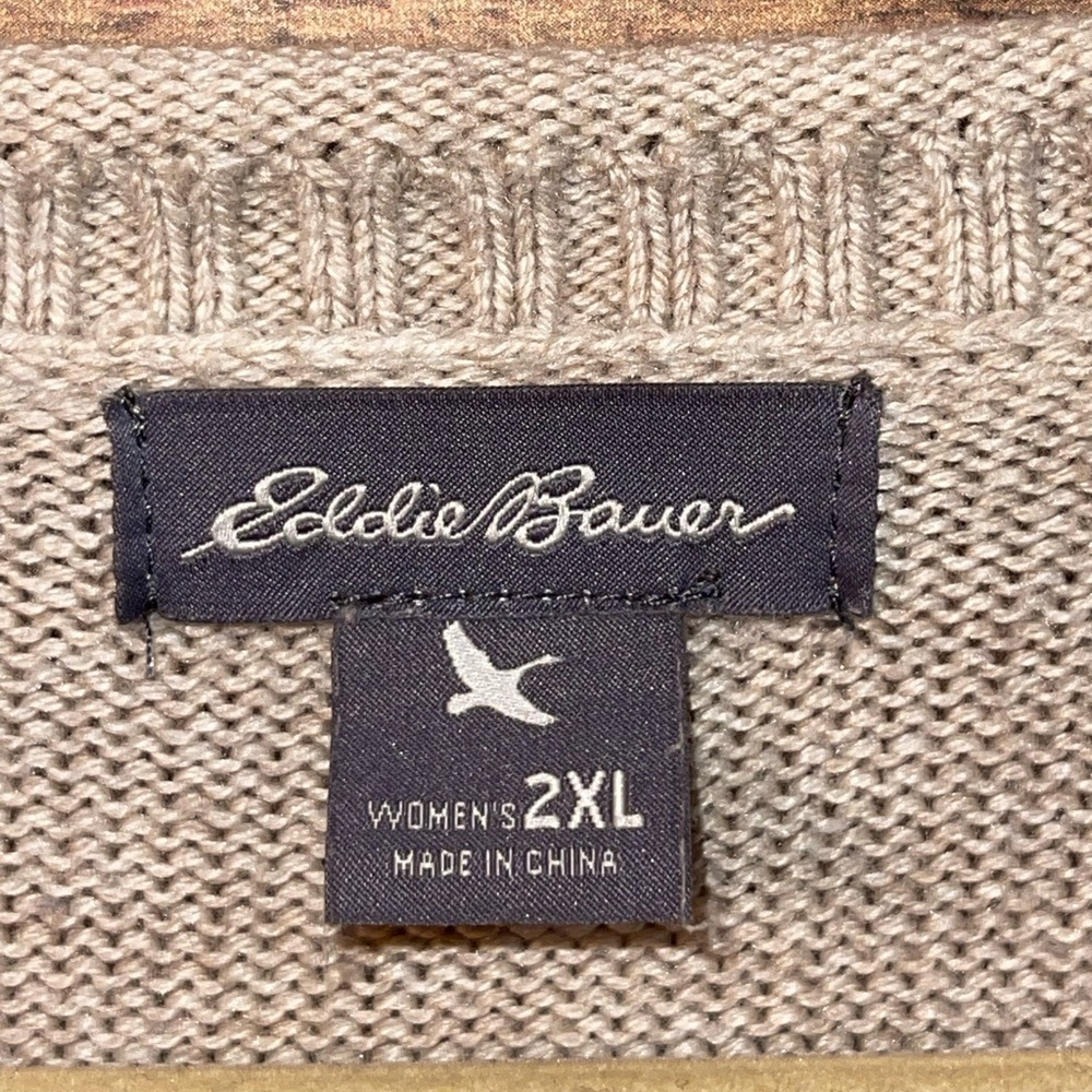 Eddie Bauer Heavy Knit Sweater - Picture 3 of 4